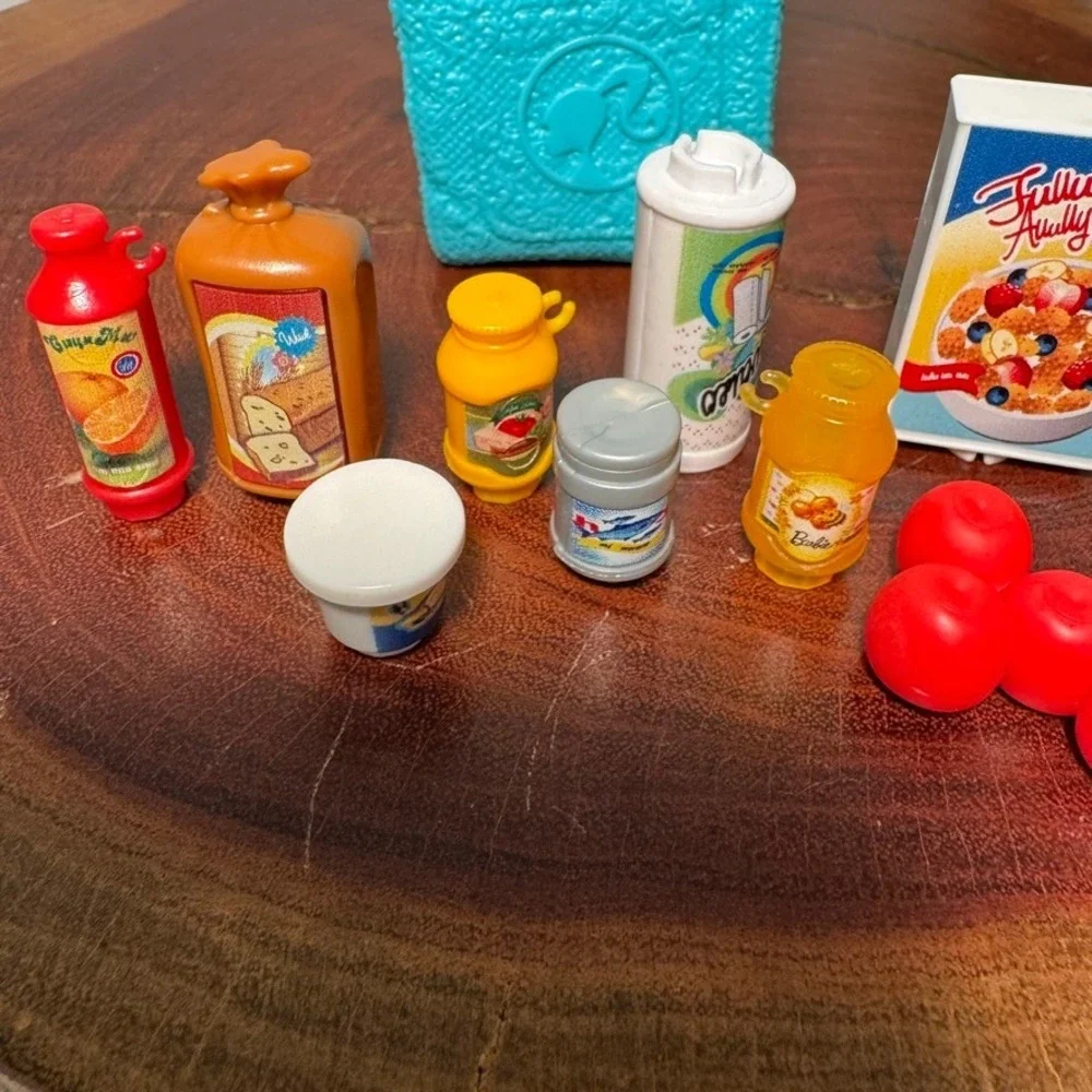 Barbie Pantry Playset Grocery Shopping Bag with Groceries Replacement‎